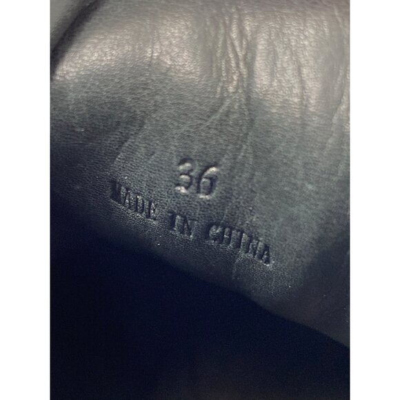 Rag & Bone Womens 5.5 Shiloh Hiker Boots Leather Lace Up Ankle Booties EU36 - Picture 9 of 11